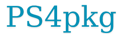 PS4 PKG logo